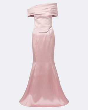 Solace London Vestido Bustier Alta - Rosa