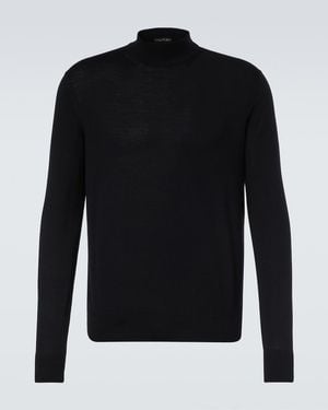 Tom Ford Pullover Aus Wolle - Schwarz