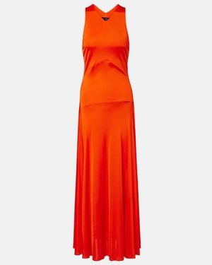 Proenza Schouler Naia Jersey Maxi Dress - Red