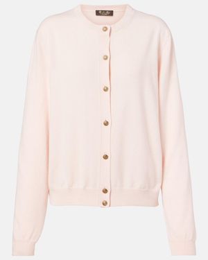 Loro Piana Classic Cashmere Cardigan - Pink