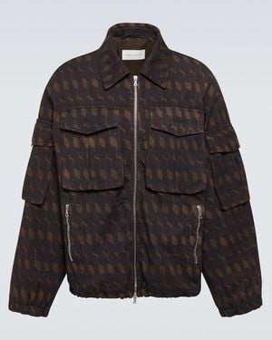 Dries Van Noten Vidway Cotton-Blend Field Jacket - Black