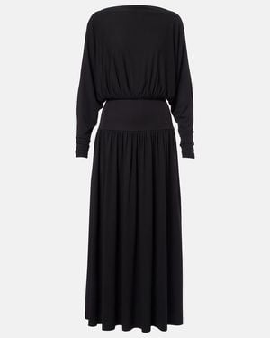 TOTEME Jersey Midi Dress - Black