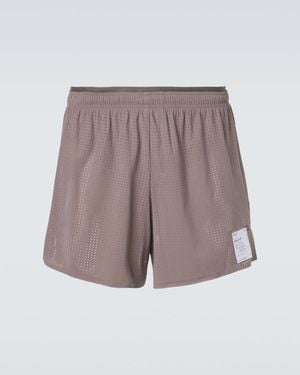 Satisfy Shorts De Running Space‑O 5" - Morado