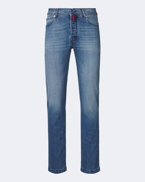 Kiton Slim Jeans - Blau