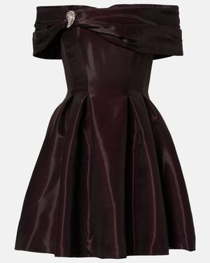 Rebecca Vallance Lourdes Embellished Minidress - Black