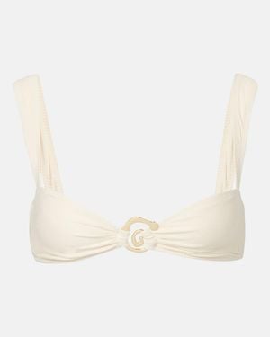 SAME Spiral Bikini Top - White