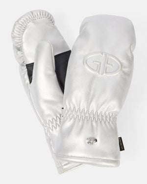 Goldbergh Charmer Logo Ski Mittens - White