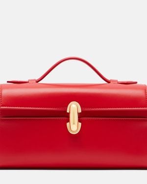 SAVETTE Bolso Symmetry De Piel - Rojo