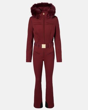 Goldbergh Parry Belted Down Ski Suit - Red