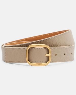 Loewe Leather Belt - Natural