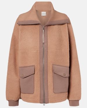 Varley Eleanor Fleece Jacket - Brown