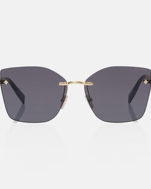 BVLGARI Cat-Eye-Sonnenbrille Tubogas - Grau