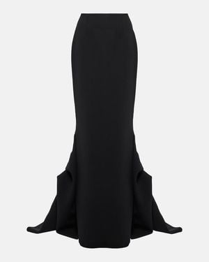 Maticevski Tuberose Maxi Skirt - Black