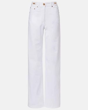 Versace Straight Jeans Medusa '95 - Weiß