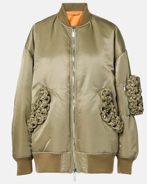 Noir Kei Ninomiya Bomberjacke - Grün