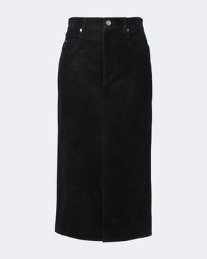 Isabel Marant Bisane Midi Skirt - Black