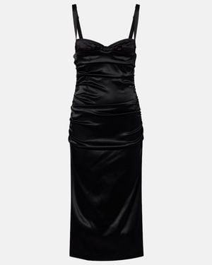 Dolce & Gabbana Dolce & Gabbana Midi Dress - Black