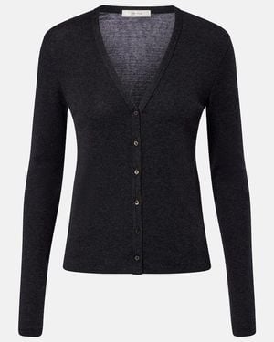 The Row Cresp Cotton Cardigan - Blue