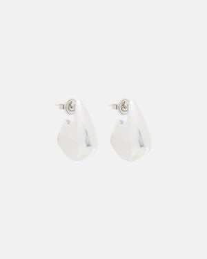 Bottega Veneta Sterling Earrings - White