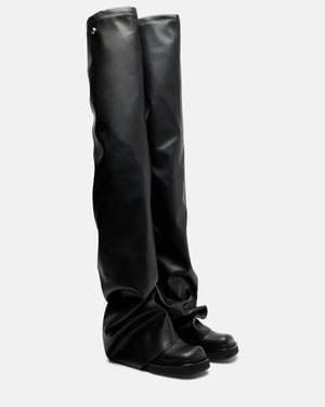 The Attico Robin Over-The-Knee Boots - Black
