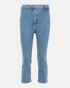 Magda Butrym High-Rise Skinny Jeans - Blue