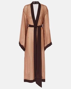 Bananhot Bedrucktes Cover-Up Jim - Braun