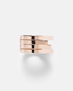 Repossi Ear Cuff Antifer De Oro Rosa De 18 Ct - Blanco