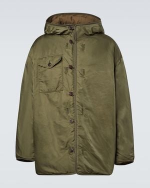 Visvim Greely Corps Reversible Down Parka - Green