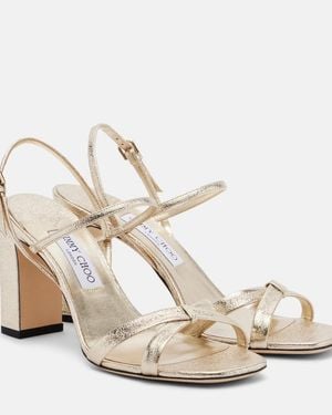 Jimmy Choo Elsy Slingback Sandals - Natural