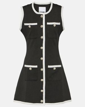 SAME Grace Knitted Minidress - Black