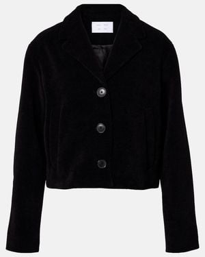 Proenza Schouler Label Jacke Nima Aus Cord - Schwarz