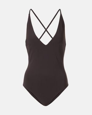 Brunello Cucinelli Monili Swimsuit - Brown