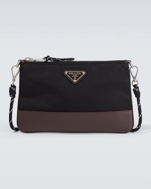 Prada Pochette Pour Telephone Speedrock En Re-Nylon - Noir
