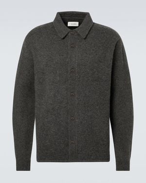 FRAME Wool Overshirt - Grey