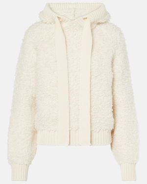 Jet Set Sudadera Jennifer De Mezcla De Lana - Neutro