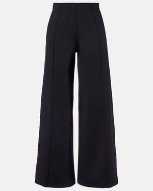 Max Mara Nigella Jersey Wide-Leg Trousers - Blue
