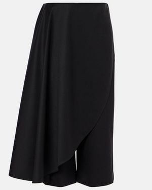 Alaïa Wool Skirt Pants - Blue