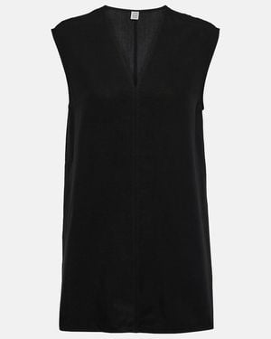 TOTEME Fluid Top - Black