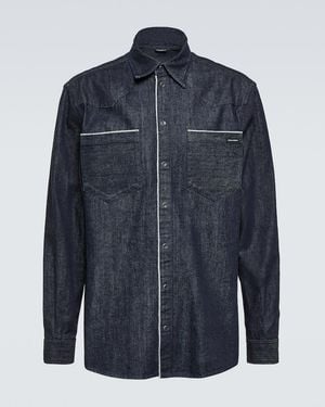 Dolce & Gabbana Denim Shirt - Blue
