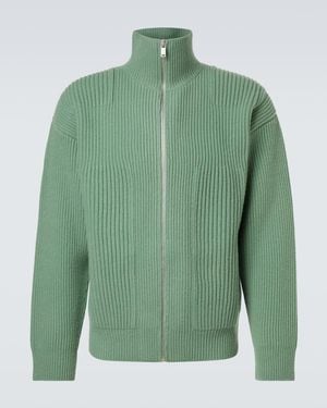 Jil Sander Jacke Aus Wolle - Grün