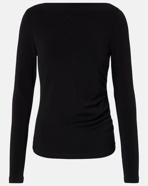 Max Mara Gomma Jersey T-Shirt - Black