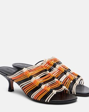 FARM Rio Pantoletten 60 Aus Leder - Mehrfarbig