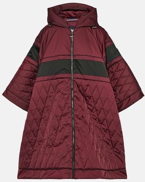 Fusalp Phedre Quilted Cape - Red