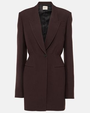 KHAITE Beckett Blazer - Brown