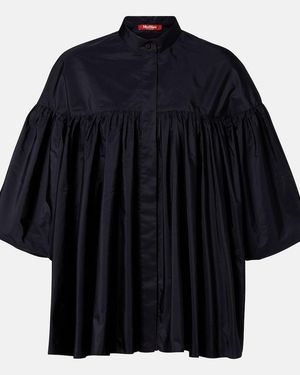 Max Mara Rea Oversized Top - Black