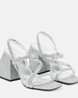 NODALETO Bulla Gemini Mary Jane Sandals - White