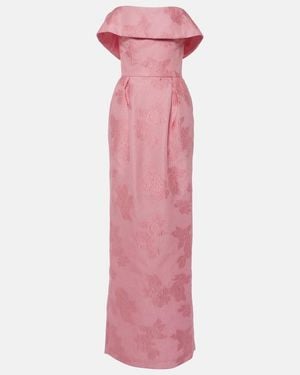Rebecca Vallance Off-Shoulder Gown - Pink