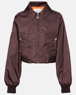 Victoria Beckham Harrington Bomber Jacket - Brown