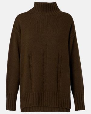 Tom Ford Pullover Aus Kaschmir Und Baumwolle - Braun