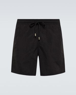 Vilebrequin Moorea Technical Fabric Swim Shorts - Black